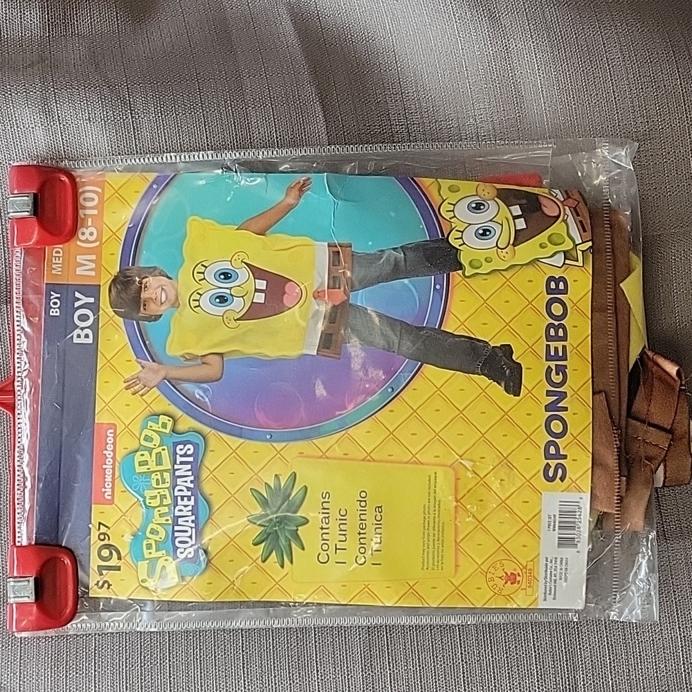Rubie's SpongeBob SquarePants Child Kids Halloween Costume Medium  🎃